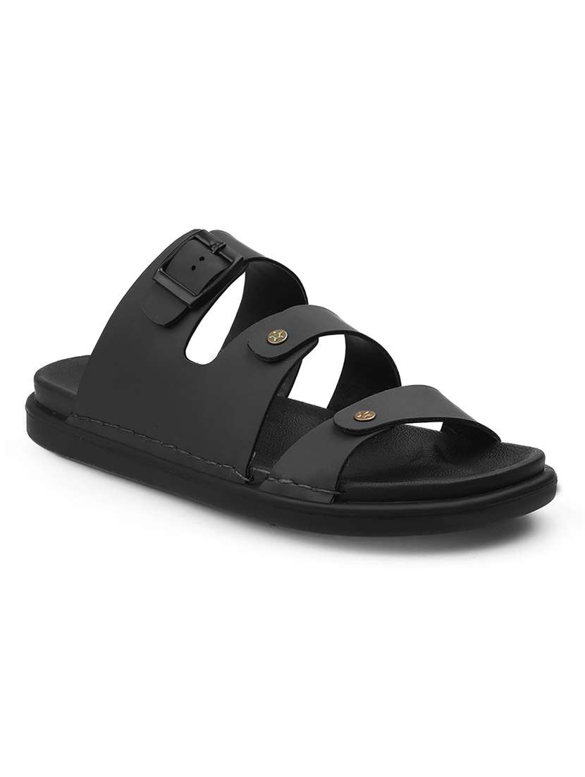 men solid slip on sandal - 22356564 -  Standard Image - 2