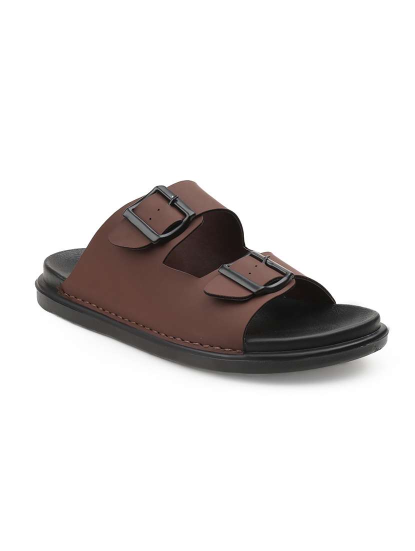 men solid slip on sandal - 22356566 -  Standard Image - 2