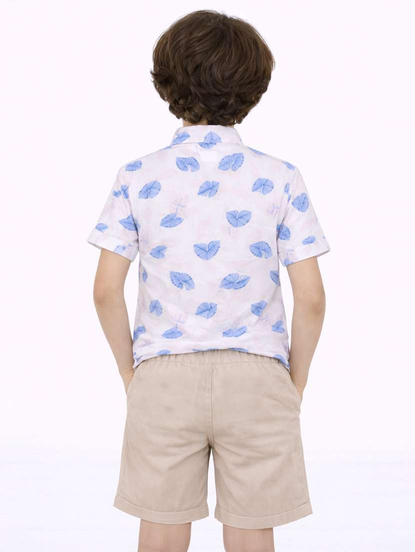 boys printed shirt and short set - 22356668 -  Standard Image - 2
