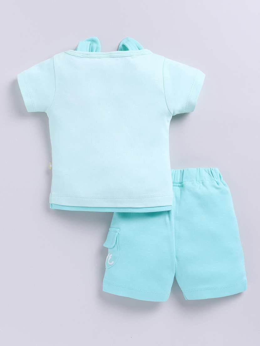 girls sprinted short sleeve top and shorts set - 22356972 -  Standard Image - 2