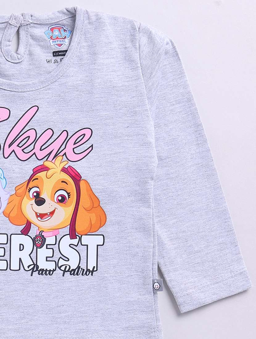 Girls Printed Long Sleeve Tee - 22356992 -  Standard Image - 2