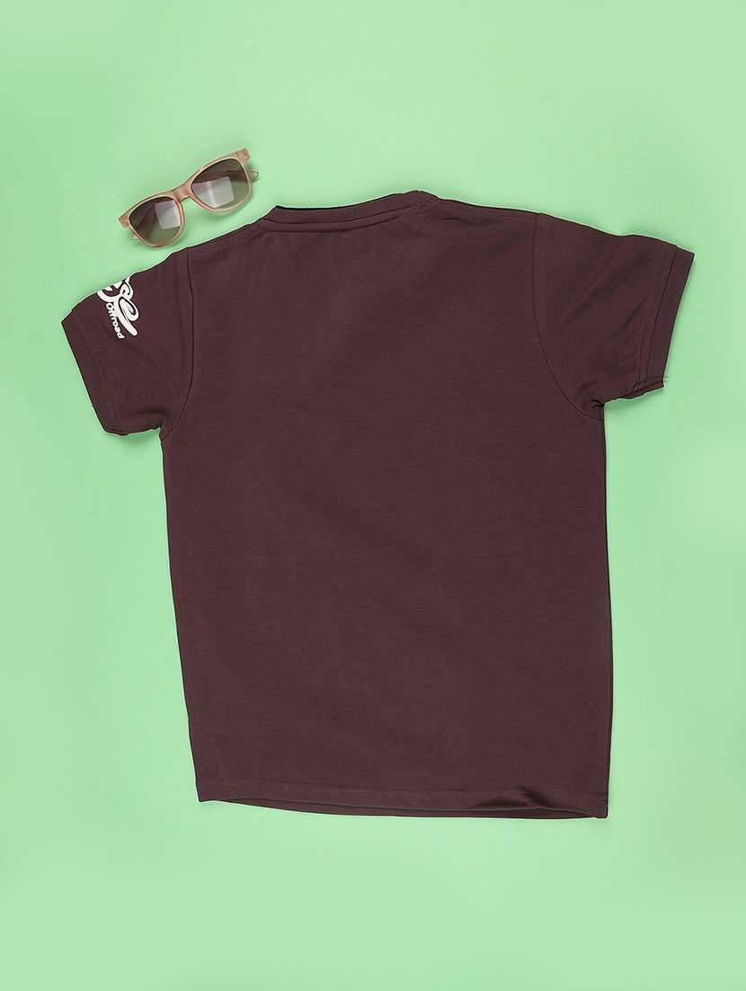 boys printed short sleeves regular t-shirt - 22357306 -  Standard Image - 2