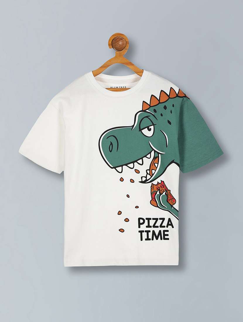 boys pack of 2 printed short sleeve t-shirt - 22357496 -  Standard Image - 2