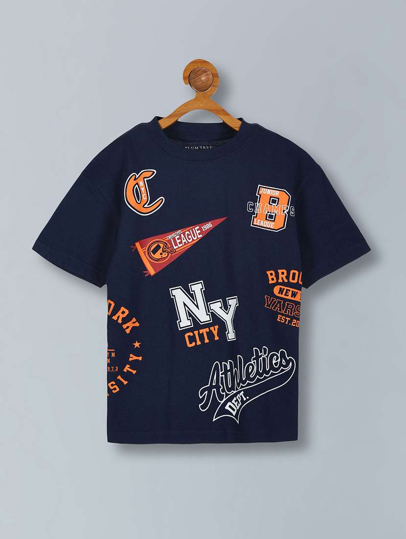 boys pack of 2 printed short sleeve t-shirt - 22357498 -  Standard Image - 2