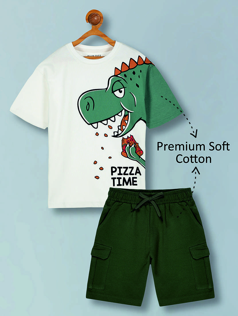 boys printed t-shirt and shorts set - 22357504 -  Standard Image - 2