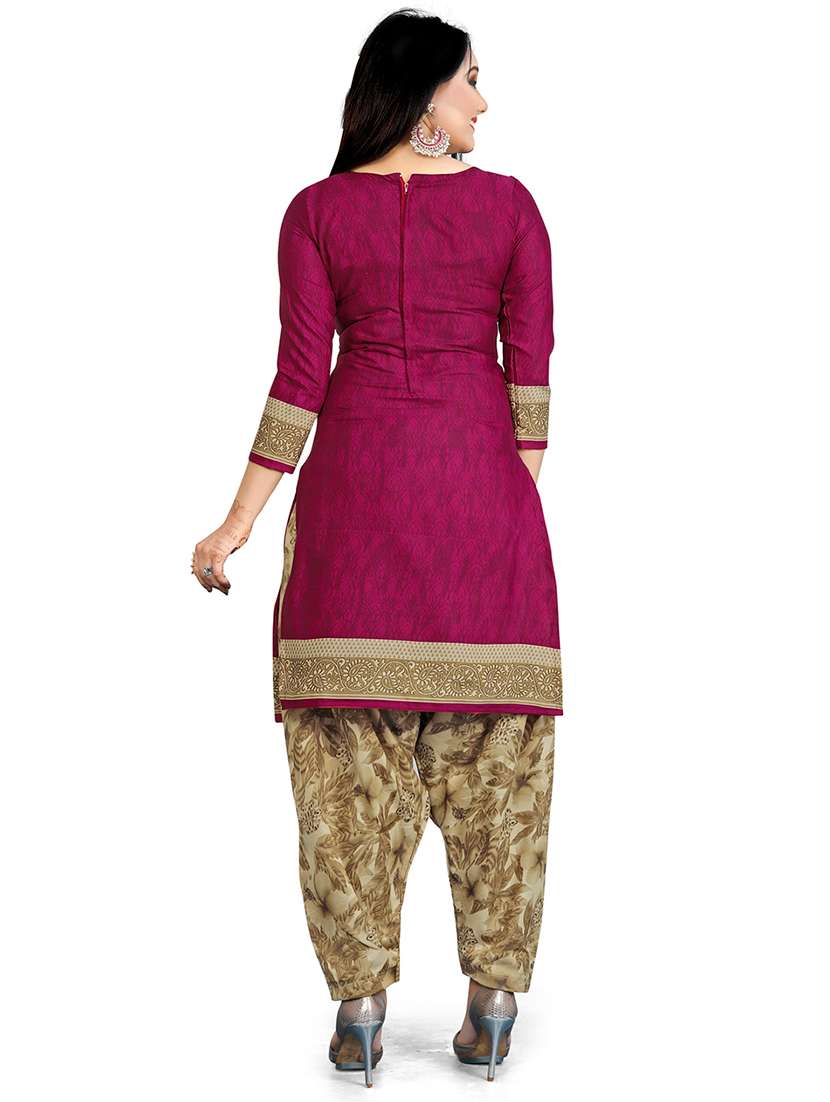 women printed unstitched suit set - 22357702 -  Standard Image - 2