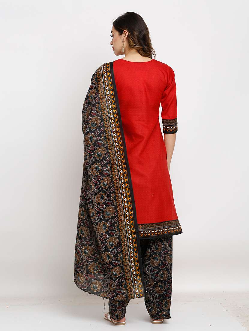 Women Printed Unstitched Suit Set - 22357703 -  Standard Image - 2