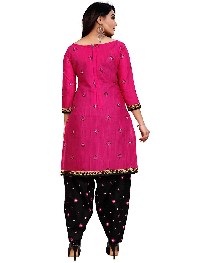 Women Printed Unstitched Suit Set - 22357716 -  Standard Image - 2