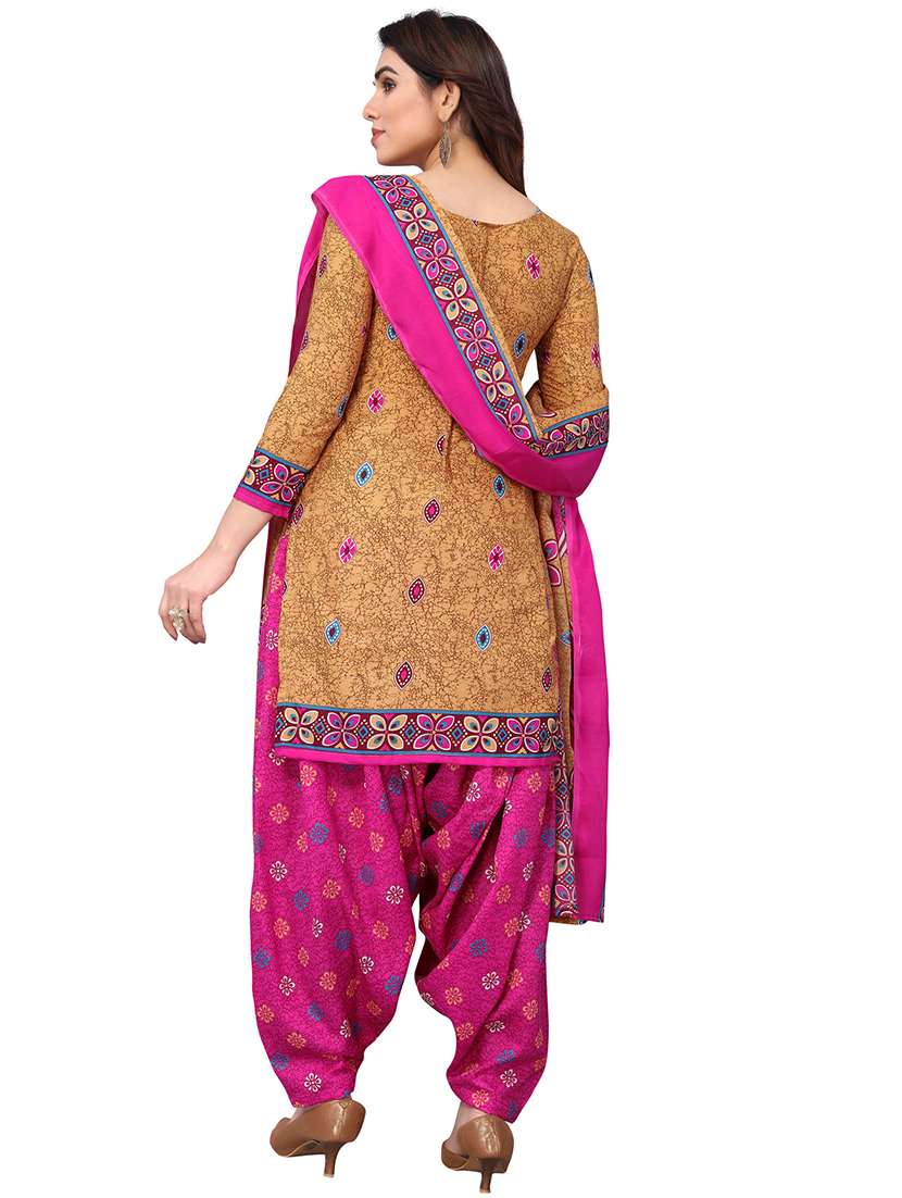 Women Printed Unstitched Suit Set - 22357733 -  Standard Image - 2