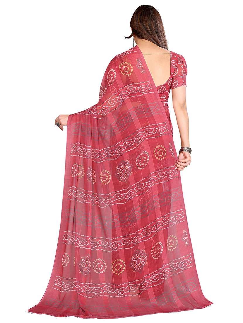 women printed casual wear saree with blouse - 22357850 -  Standard Image - 2