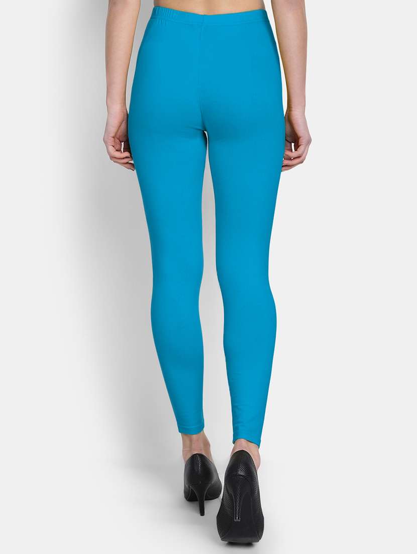 women solid mid rise legging - 22358109 -  Standard Image - 2