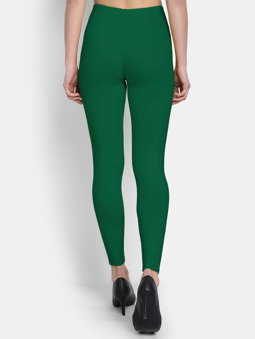Women Solid Mid Rise Legging - 22358116 -  Standard Image - 2