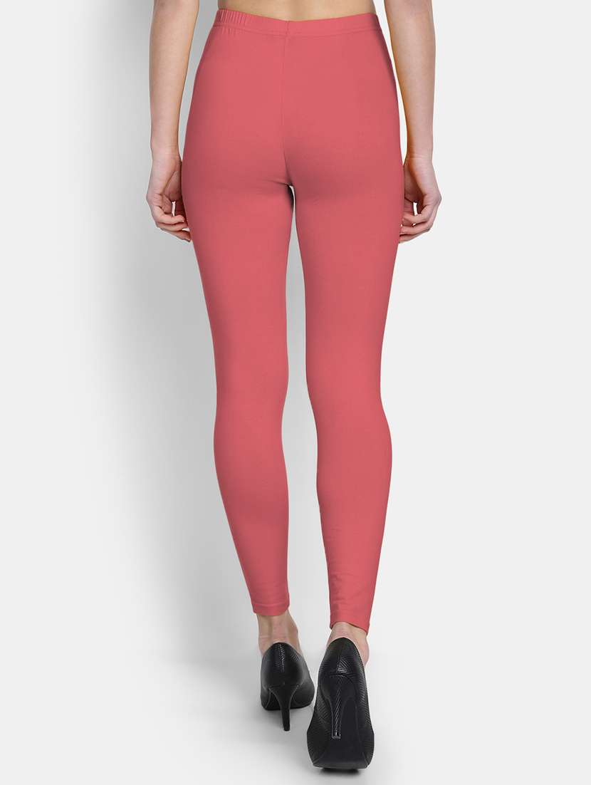 women solid mid rise legging - 22358128 -  Standard Image - 2