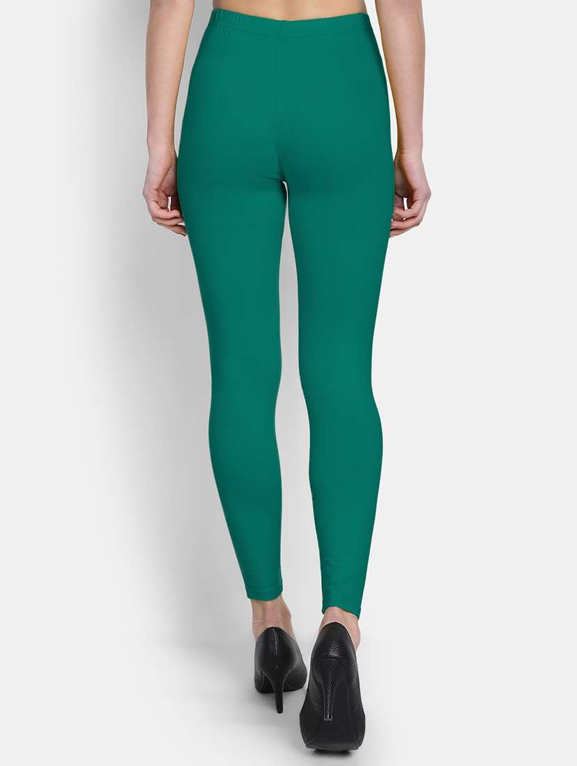 women solid mid rise legging - 22358132 -  Standard Image - 2