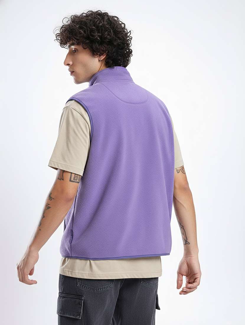 men solid sleeveless regular fit sweatshirt - 22358283 -  Standard Image - 2