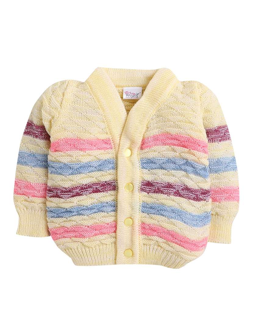 kids self designed sweater with woolen scoks & cap - 22358600 -  Standard Image - 2