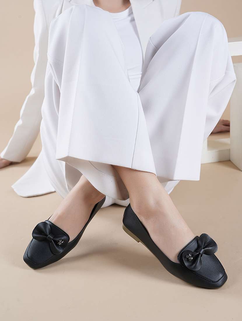 women solid slip on ballerina - 22358726 -  Standard Image - 2