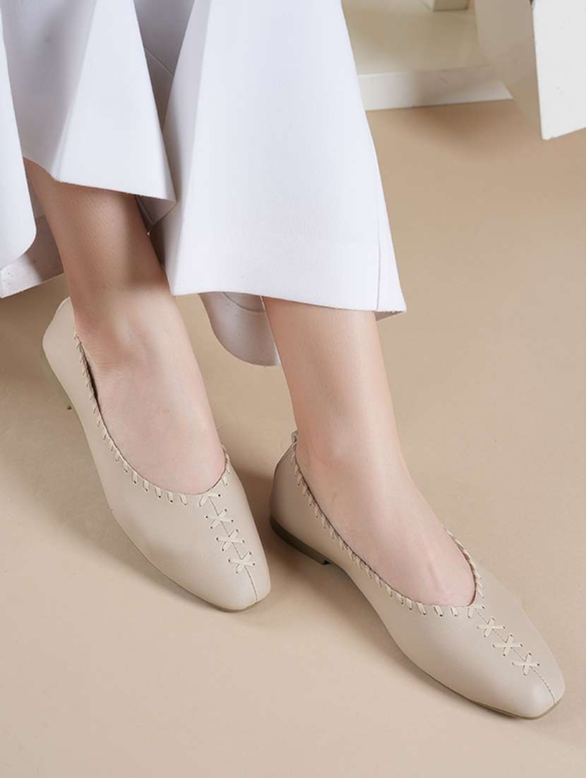 women solid slip on ballerina - 22358730 -  Standard Image - 2