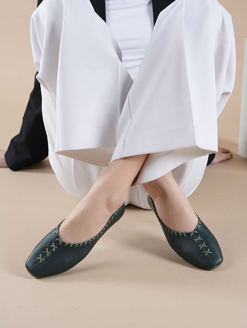 women solid slip on ballerina - 22358731 -  Standard Image - 2