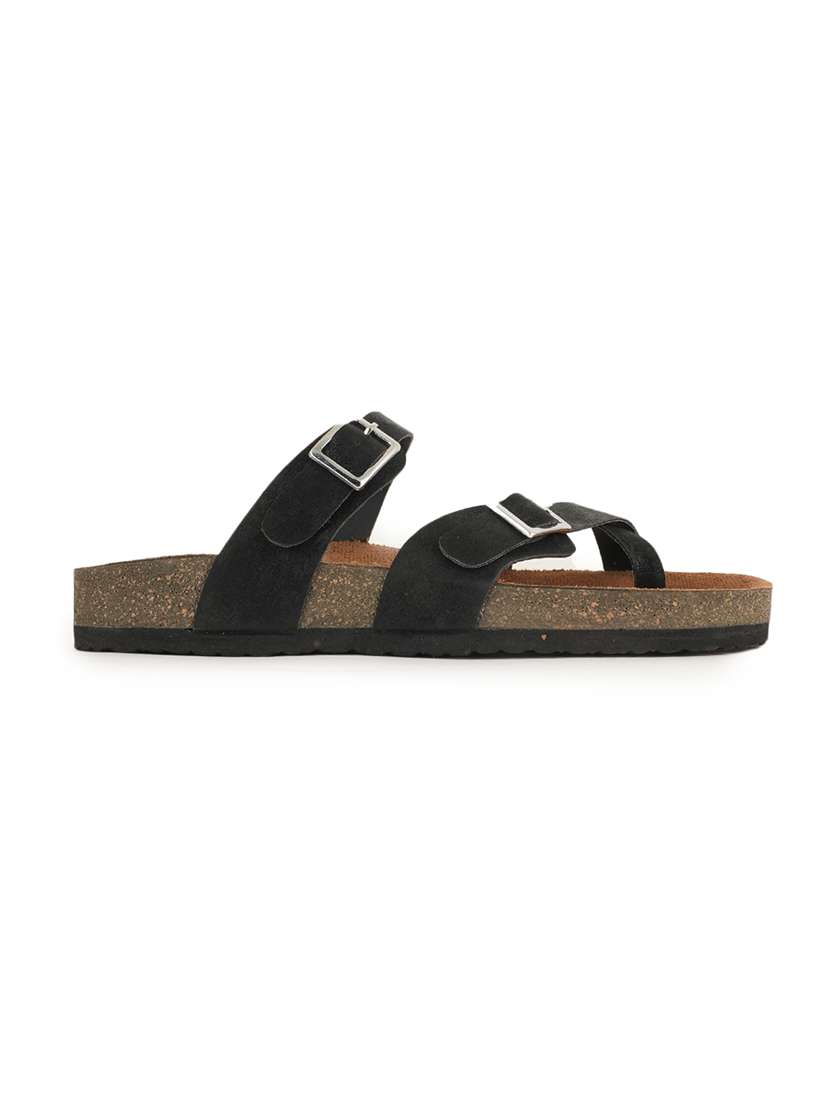 women solid slip on sandals - 22358751 -  Standard Image - 2