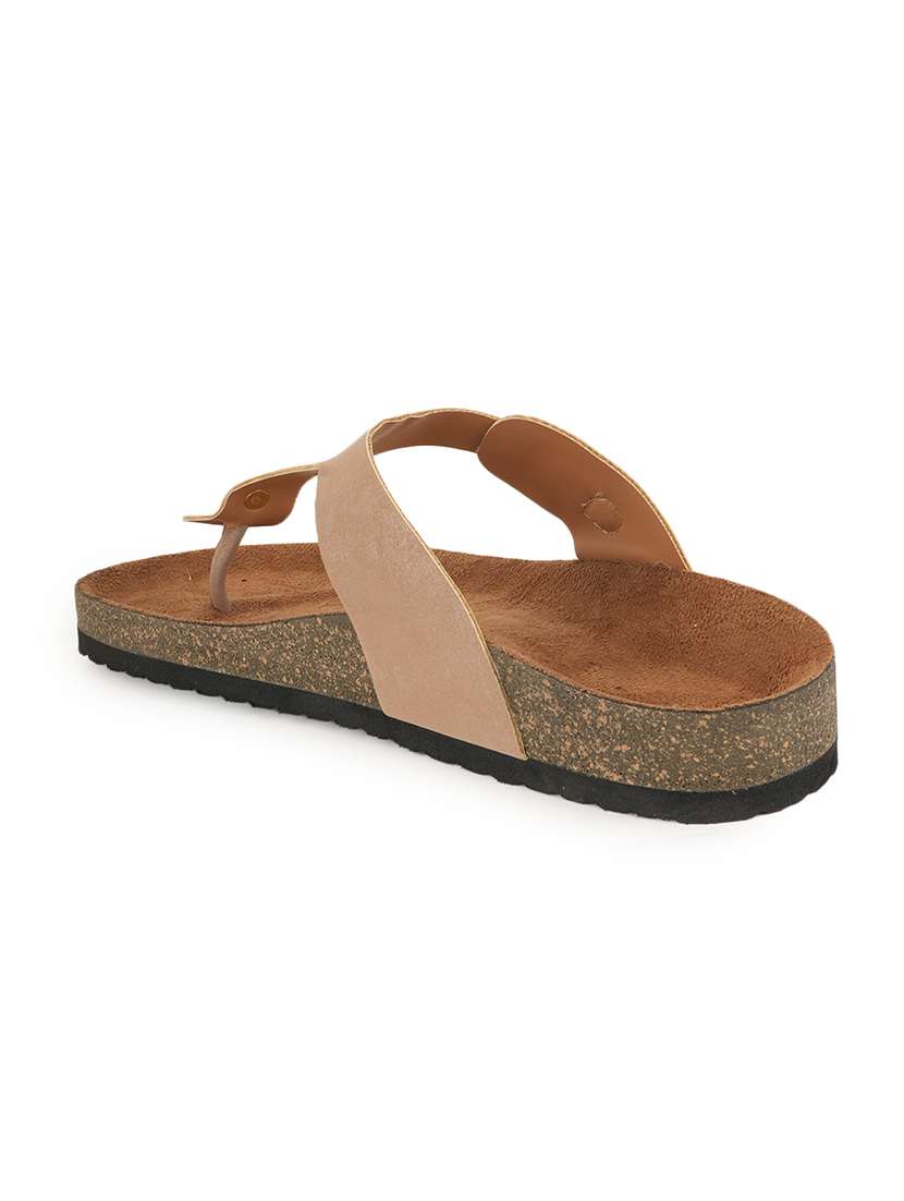 women solid slip on sandals - 22358755 -  Standard Image - 2