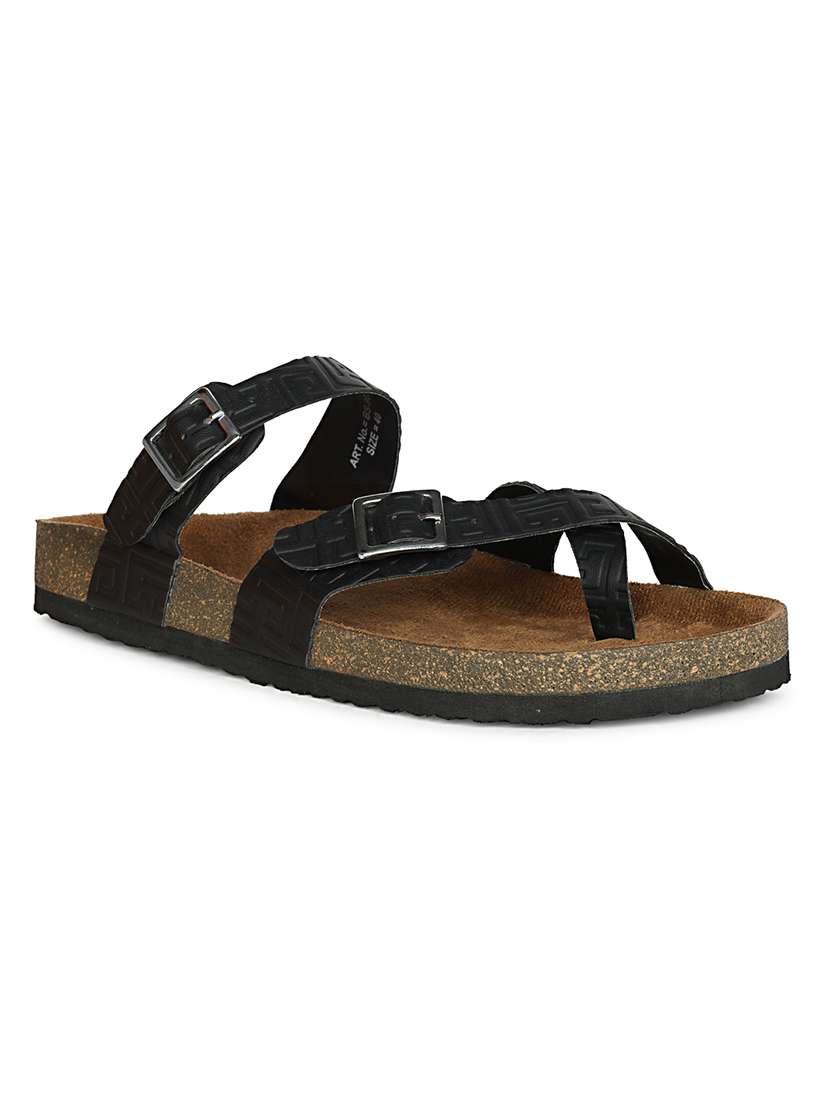Women Solid Slip On Sandals - 22358784 -  Standard Image - 2