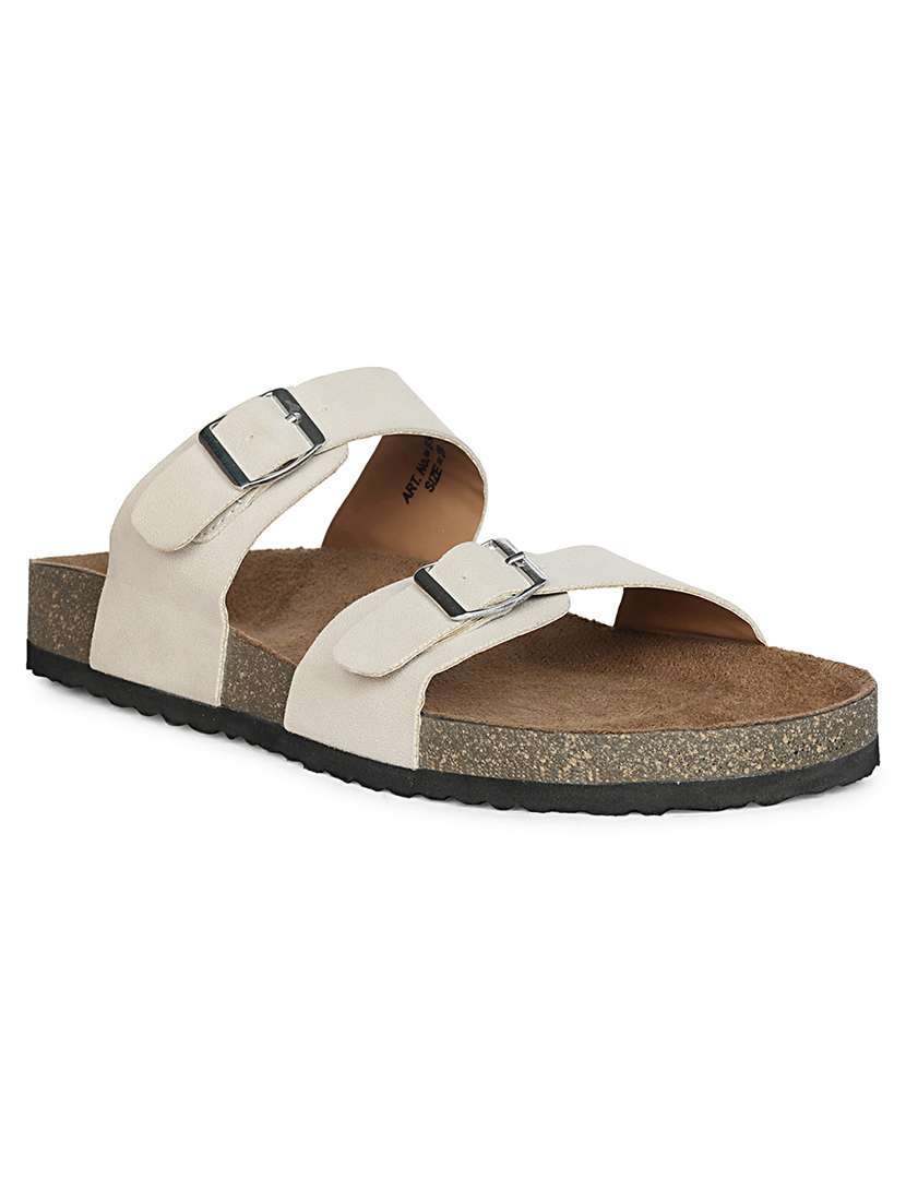 women solid slip on sandals - 22358791 -  Standard Image - 2