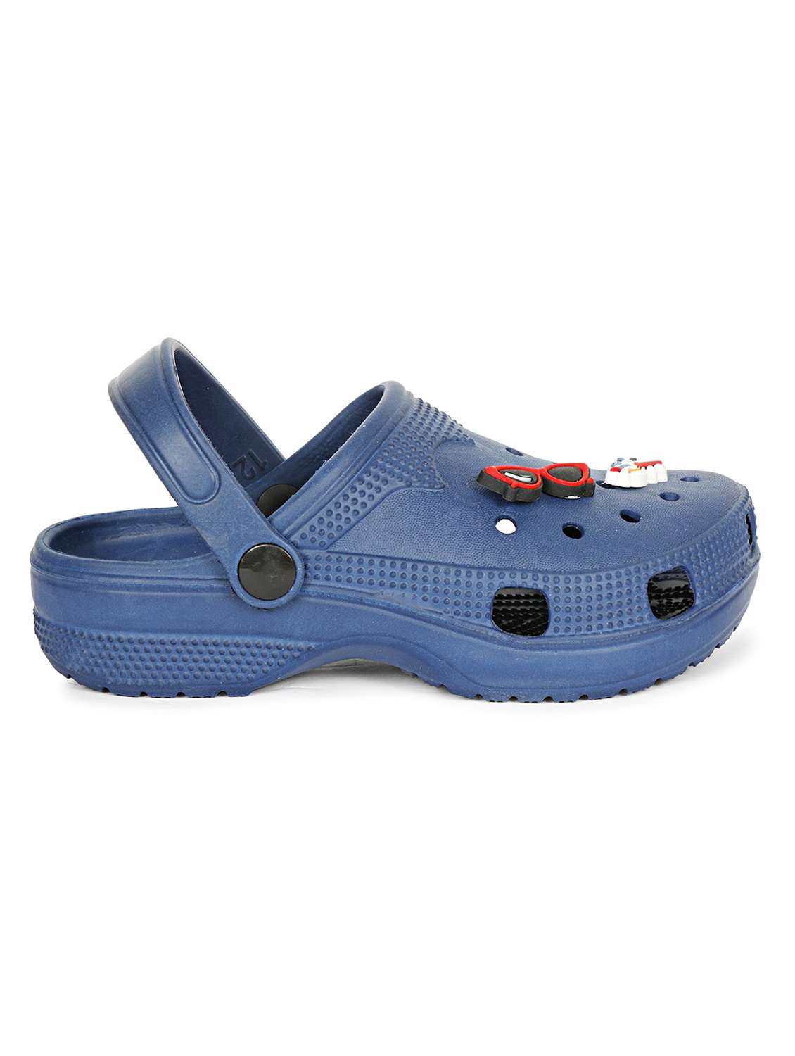 boys blue solid clog - 22358826 -  Standard Image - 2