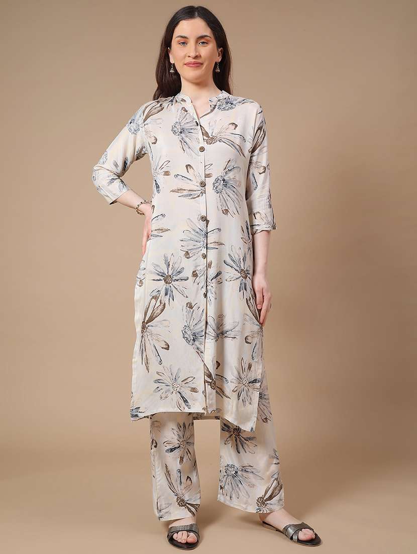 Grey Cotton Coord Set - 22359252 -  Standard Image - 2