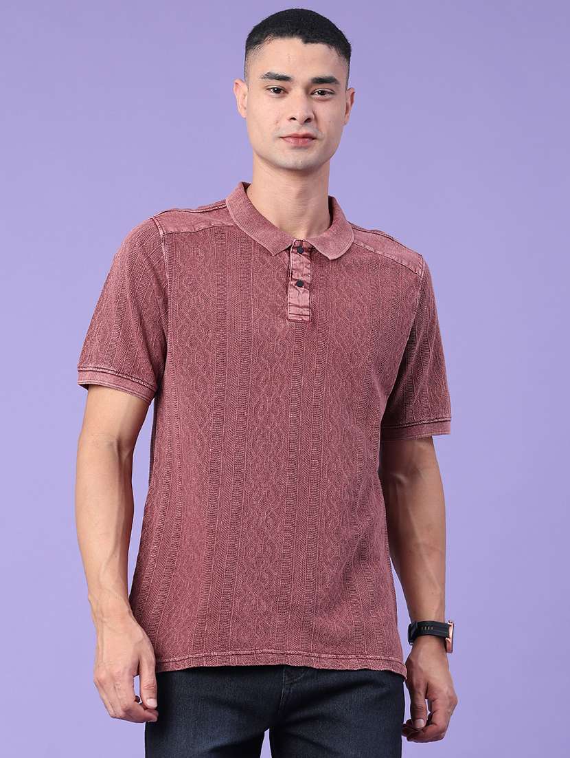 men self design short sleeves casual t-shirt - 22359971 -  Standard Image - 2