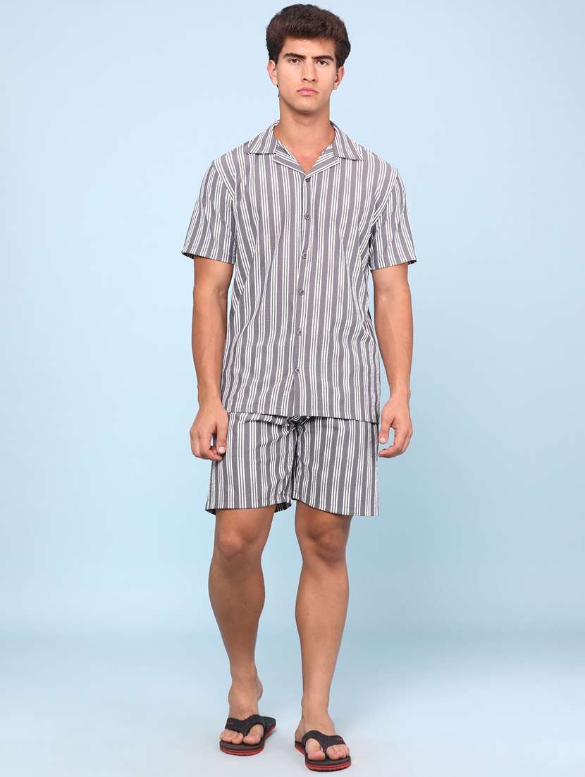 grey polyester combos coord set - 22360157 -  Standard Image - 2