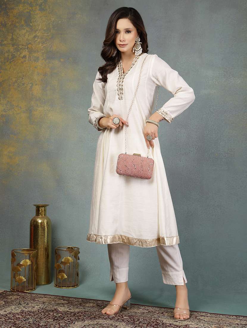 women embellished clutch with sling chain - 22360664 -  Standard Image - 7