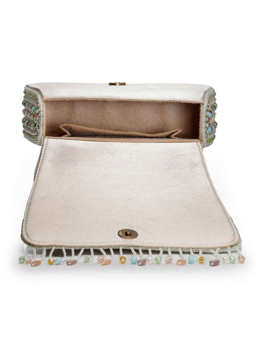 Women Embellished Clutch - 22360666 -  Standard Image - 2