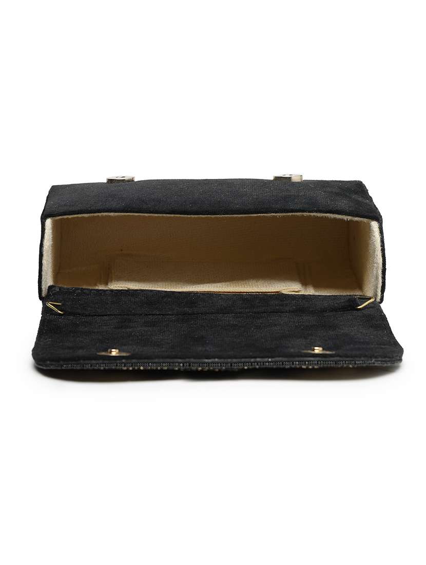 women embellished clutch with strap - 22360668 -  Standard Image - 2