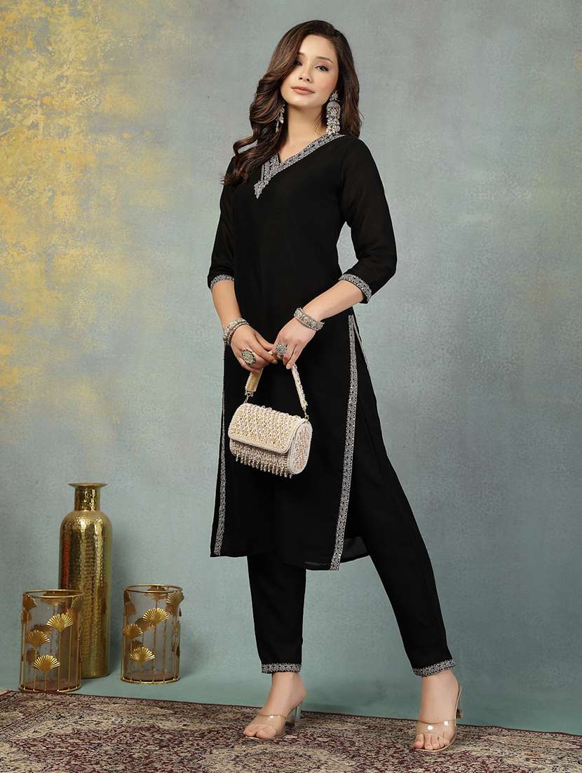 women embellished clutch with strap - 22360670 -  Standard Image - 7