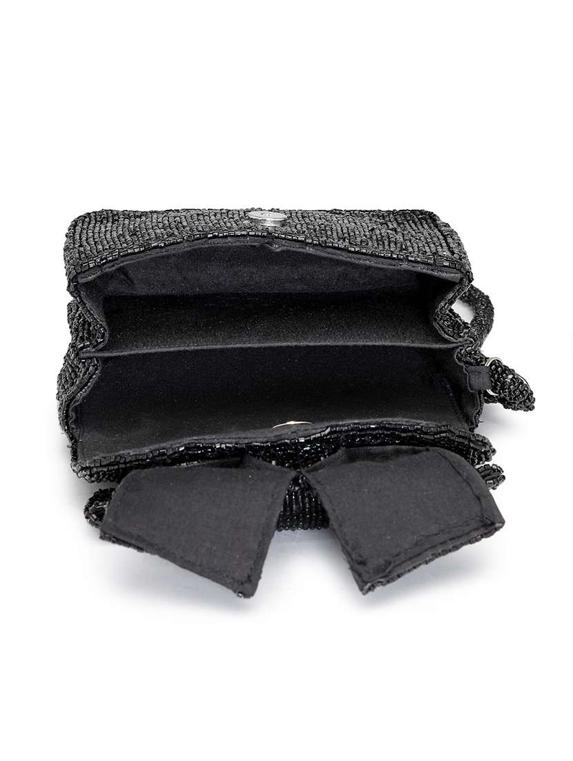 women embellished clutch with strap - 22360672 -  Standard Image - 2