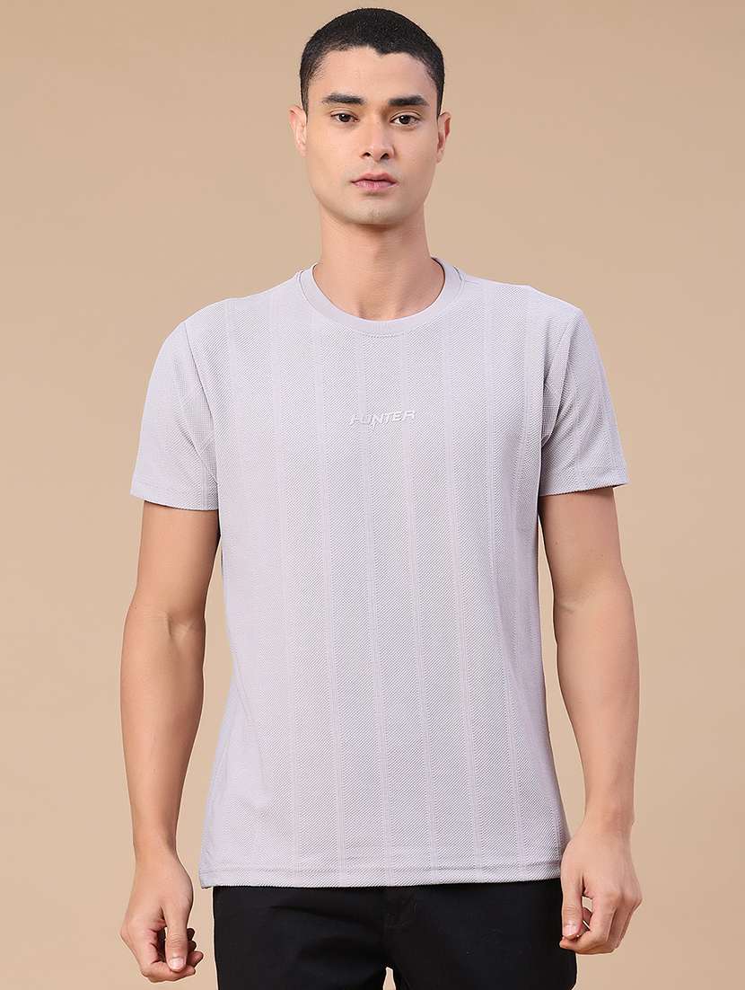 men self design short sleeve regular fit t-shirt - 22361305 -  Standard Image - 2
