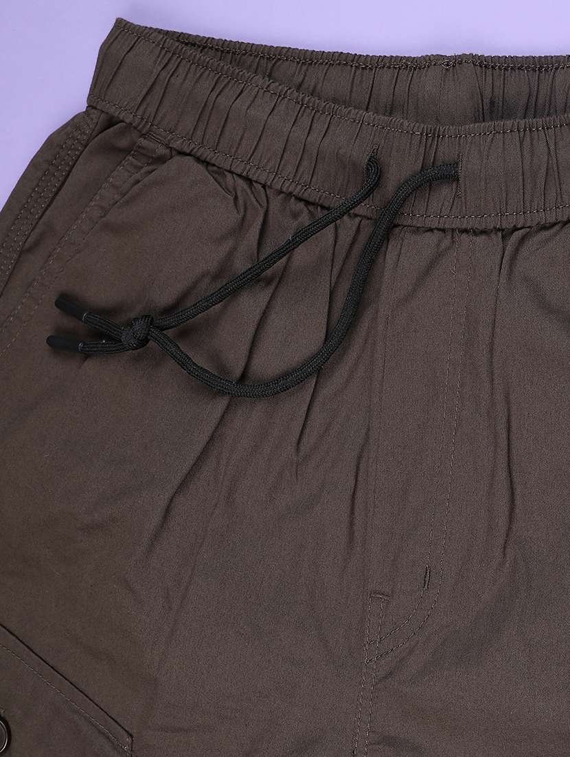 olive cotton  shorts - 22361337 -  Standard Image - 2