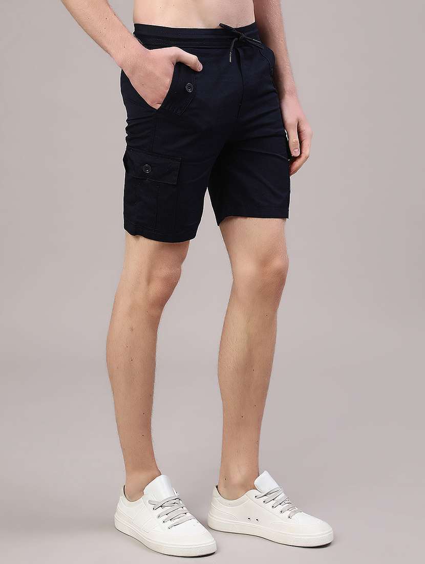 navy blue cotton cargos - 22361361 -  Standard Image - 2