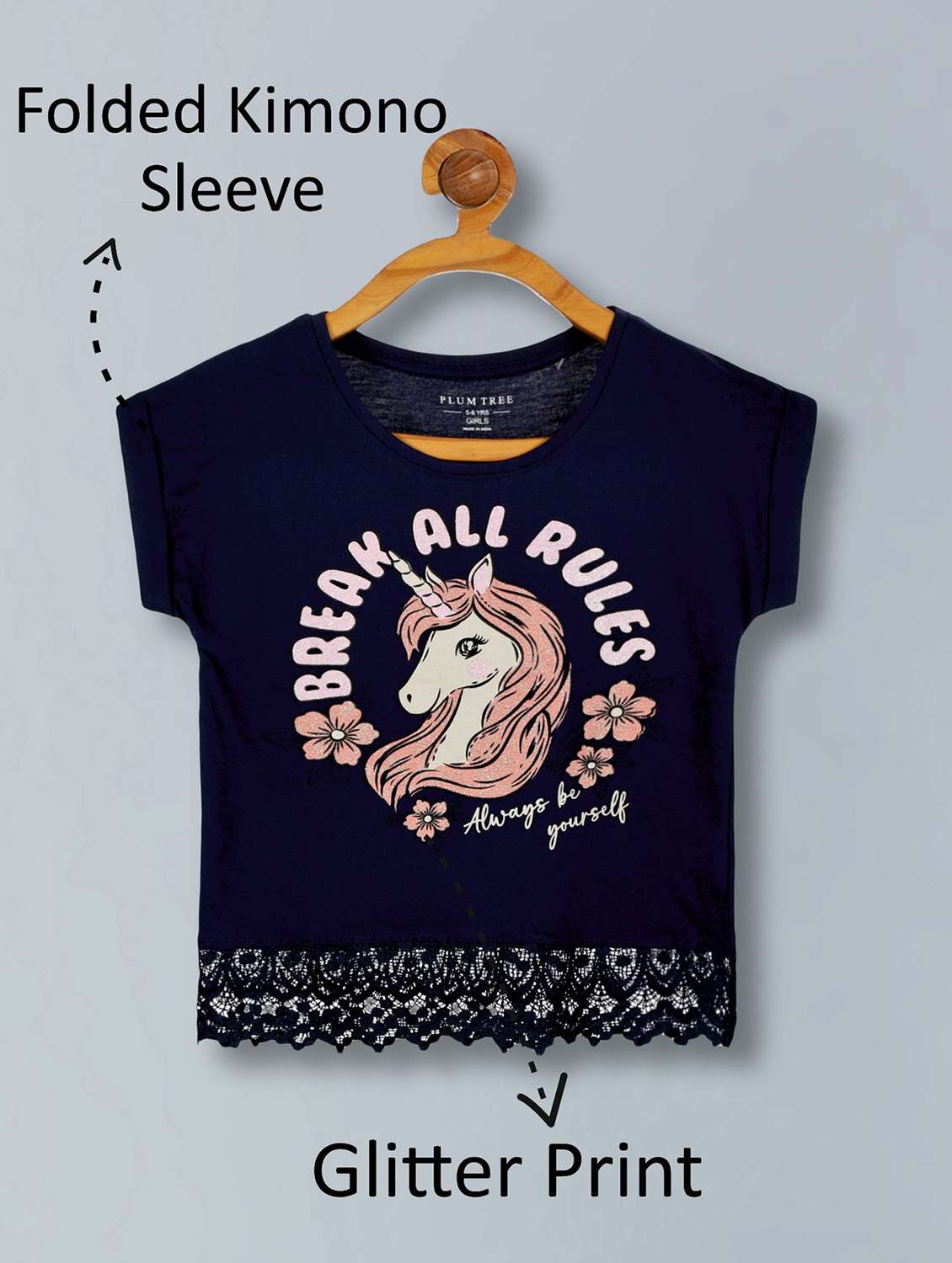 girls printed top and palazzo full length set - 22362075 -  Standard Image - 2