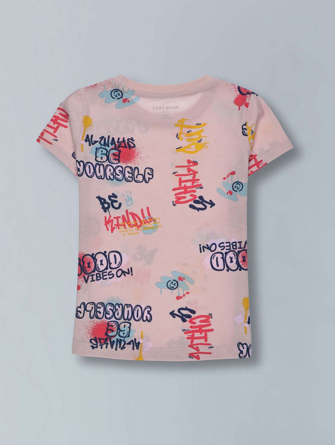 girls printed t-shirt & shorts co-ord set - 22362092 -  Standard Image - 2