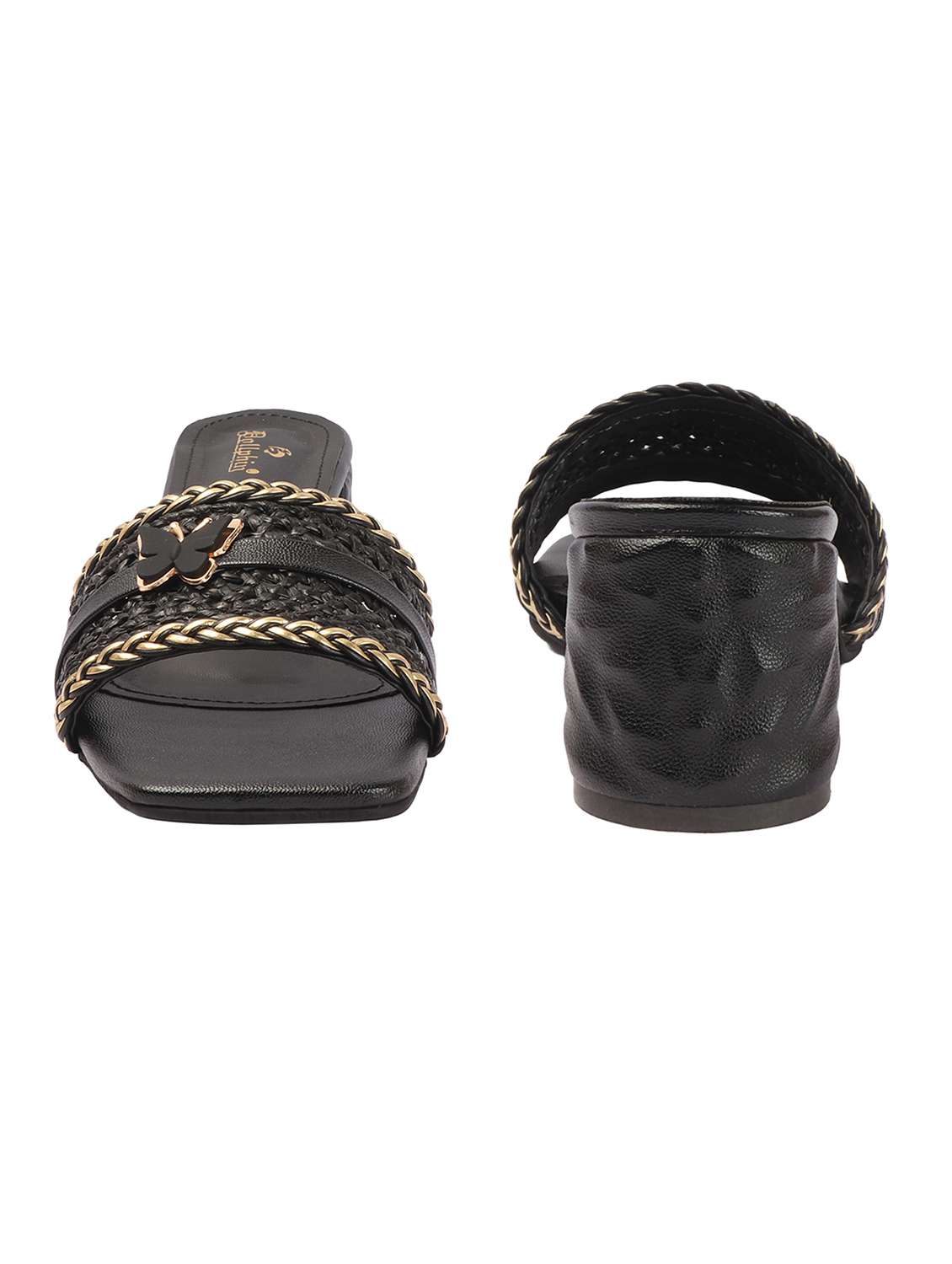 women slip on block heel sandal - 22362141 -  Standard Image - 2