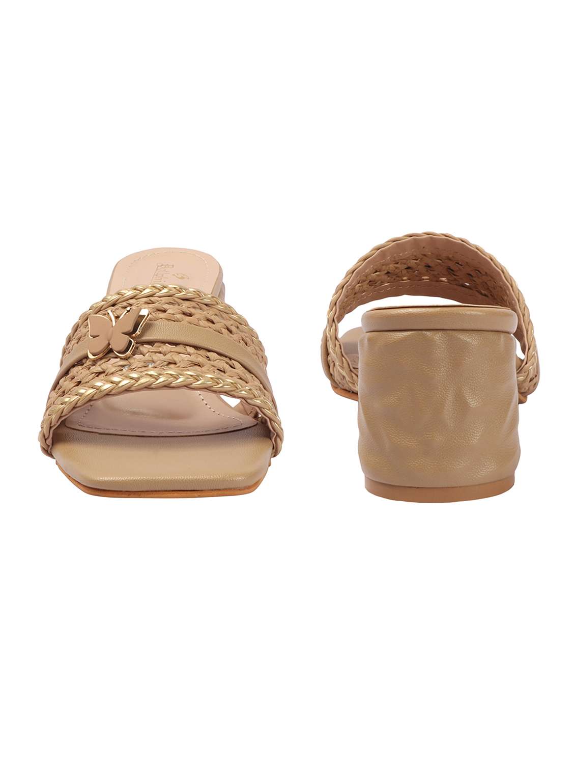 women slip on block heel sandal - 22362142 -  Standard Image - 2