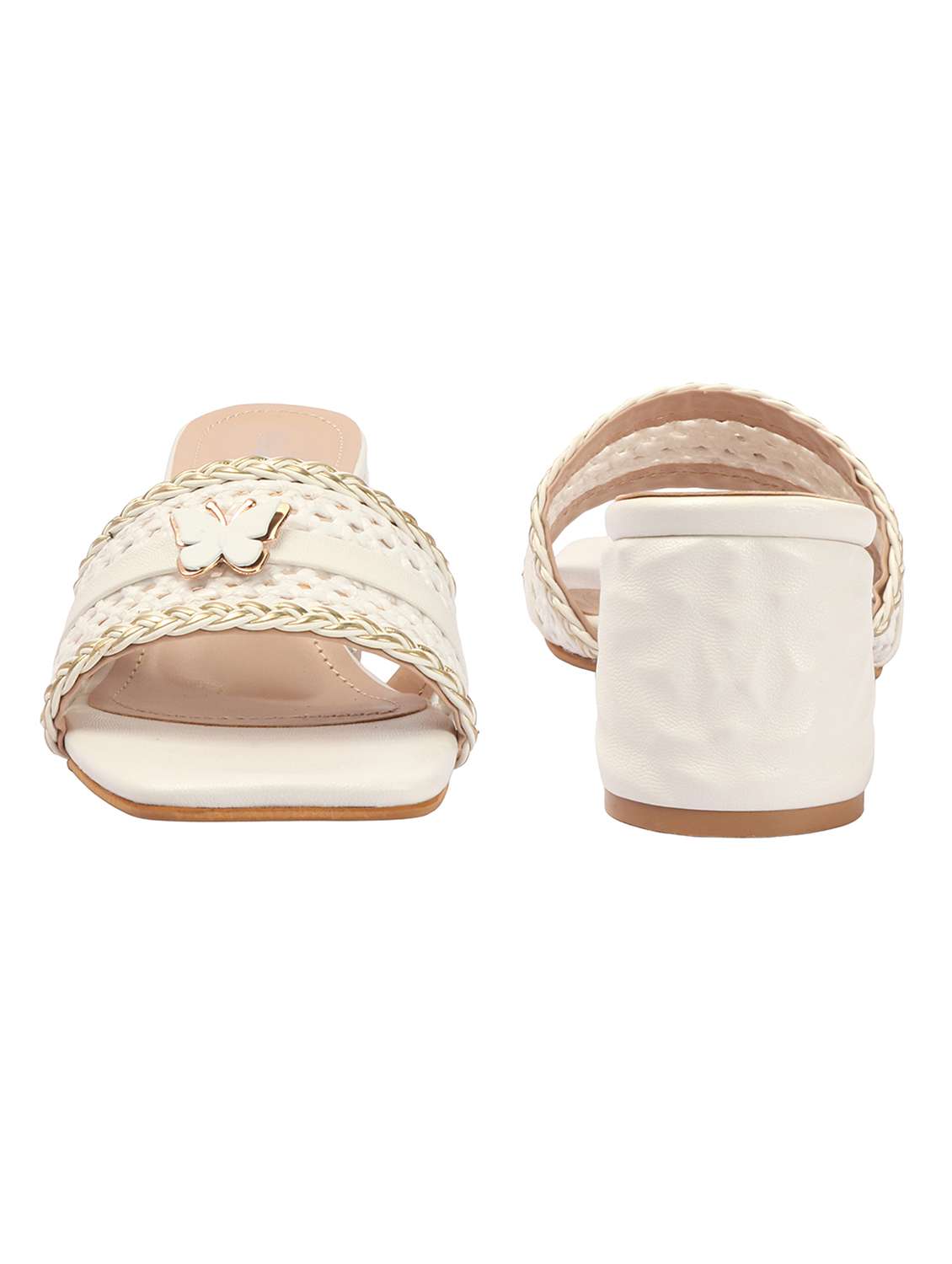 women slip on block heel sandal - 22362143 -  Standard Image - 2
