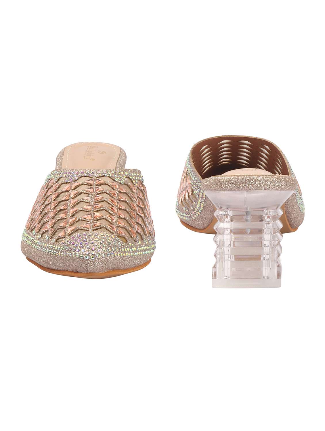 women slip on block heel mules - 22362156 -  Standard Image - 2