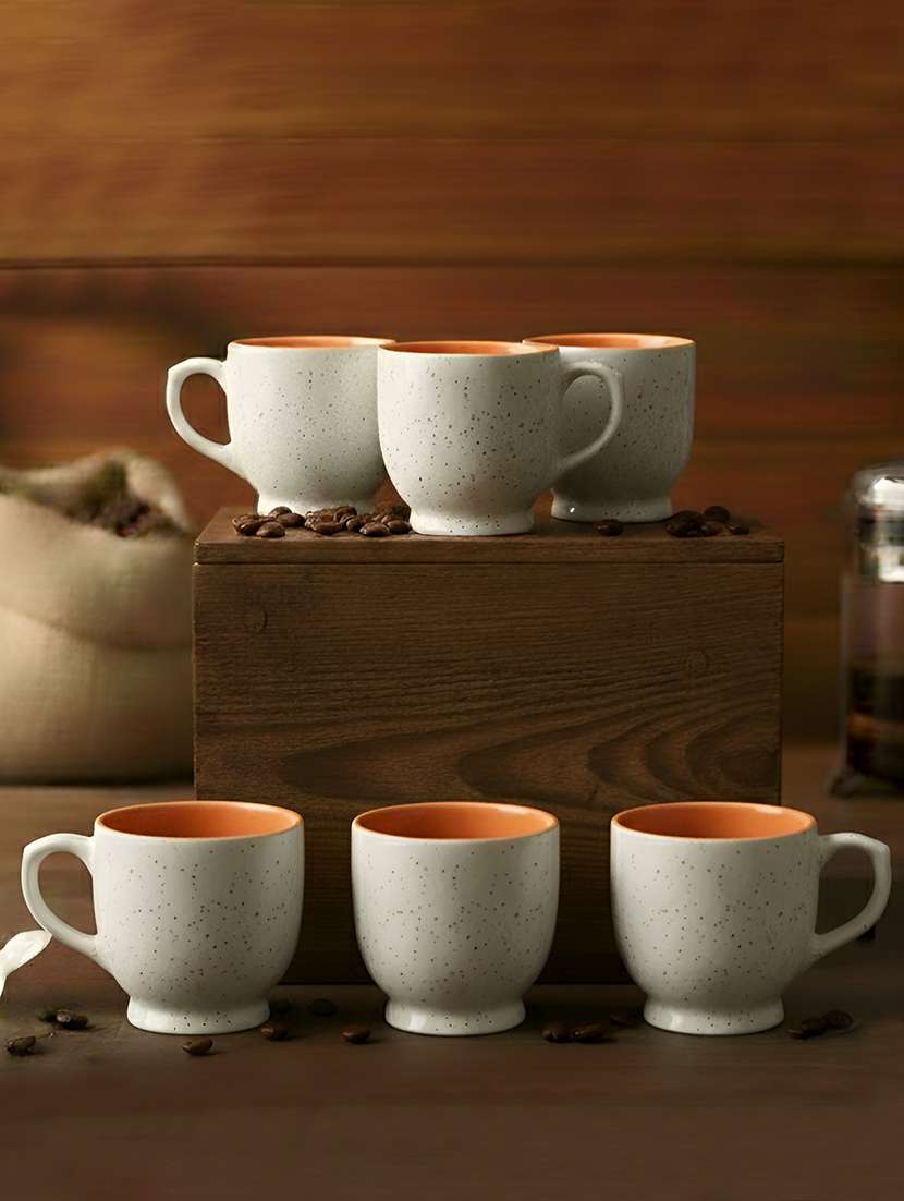 ceramic coffee tea cup set of 6 - 22362776 -  Standard Image - 2
