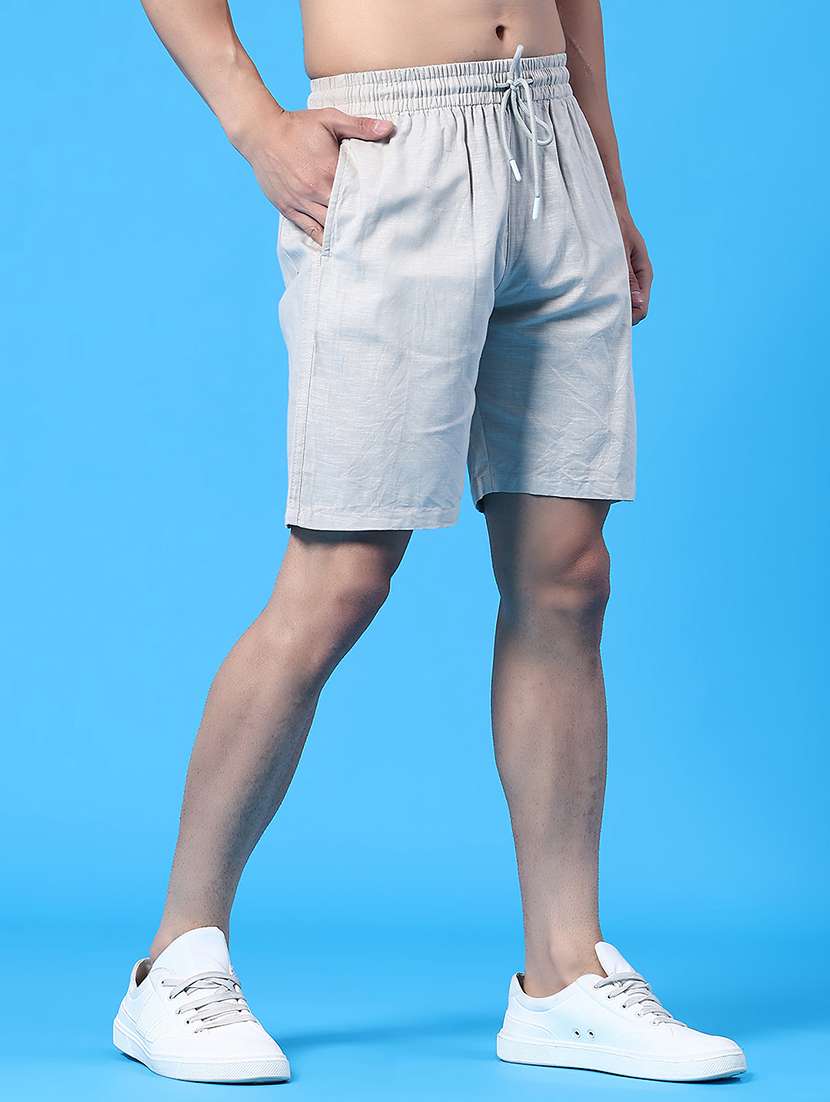 grey cotton short - 22362777 -  Standard Image - 2