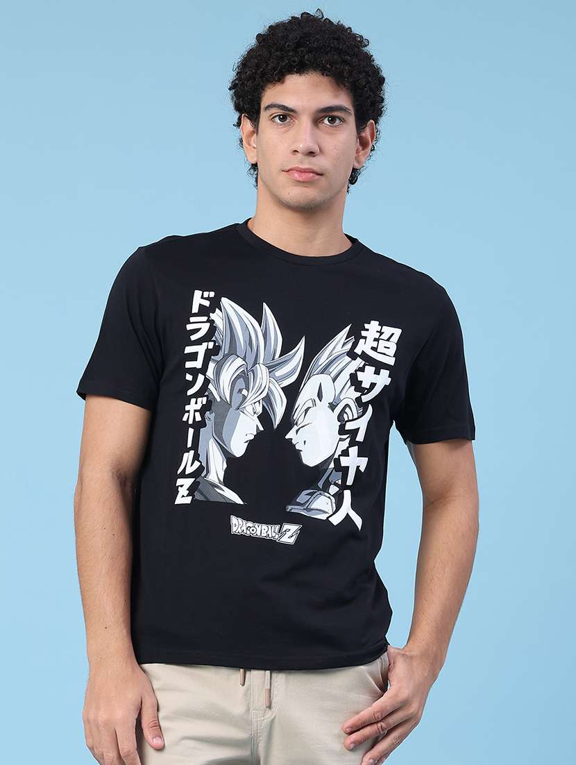 men printed short sleeve regular fit t-shirt - 22362887 -  Standard Image - 2