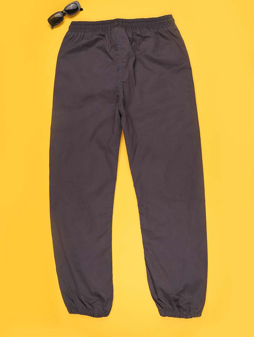 girls solid mid rise jogger - 22363188 -  Standard Image - 2