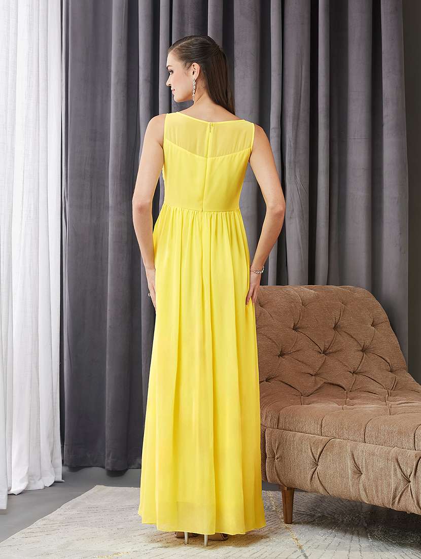 women embellished sleeveless fit & flare dress - 22363683 -  Standard Image - 2